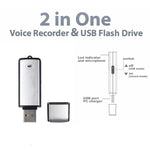 مسجل صوت USB 32GB، قرص فلاش USB 32GB