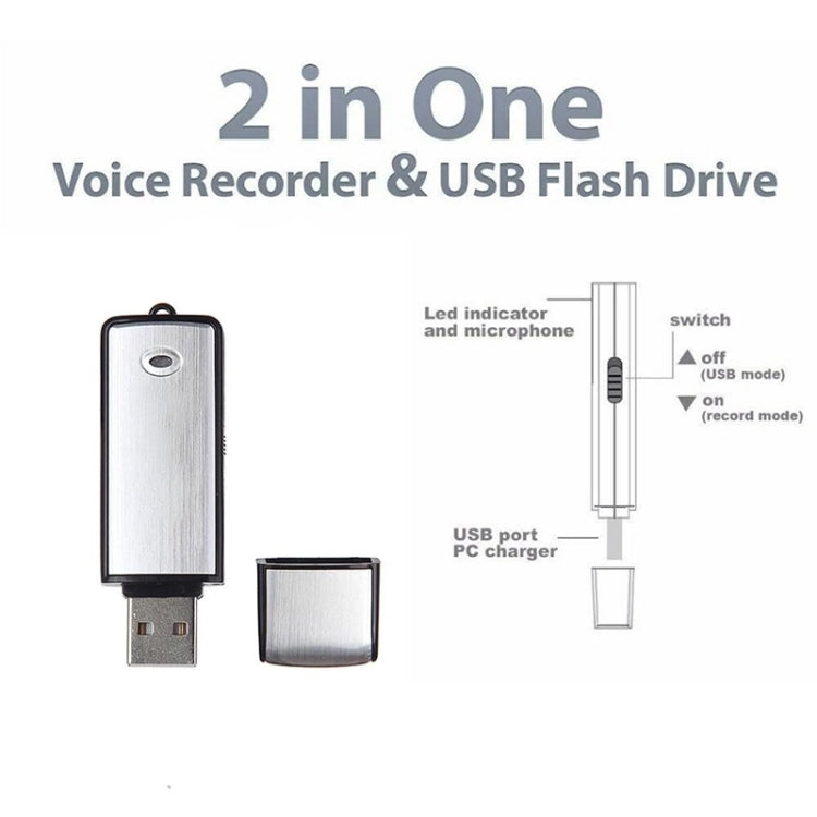 مسجل صوت USB 32GB، قرص فلاش USB 32GB