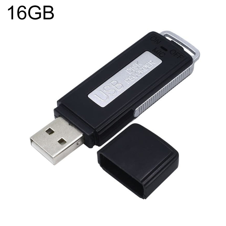 مسجل صوت محمول قابل لإعادة الشحن مع ذاكرة USB SK868، 16 جيجابايت