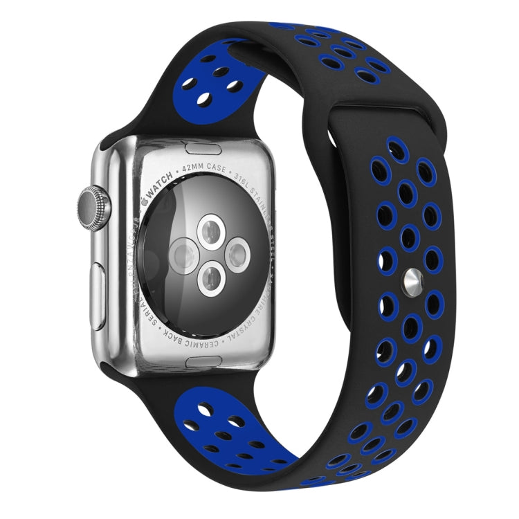 For Apple Watch Ultra 49mm&Watch Ultra 2 49mm / Series 10 46mm / 9&8&7 45mm / SE 3&SE 2&6&SE&5&4 44mm / 3&2&1 42mm Fashionable Classical Silicone Sport Watch Band(Grey Yellow), WA1231A, WA1231B, WA1231BG, WA1231BH, WA1231BL, WA1231BM, WA1231BR, WA1231B...