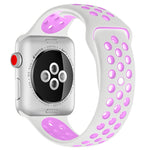 For Apple Watch Ultra 49mm&Watch Ultra 2 49mm / Series 10 46mm / 9&8&7 45mm / SE 3&SE 2&6&SE&5&4 44mm / 3&2&1 42mm Fashionable Classical Silicone Sport Watch Band(Grey Yellow), WA1231A, WA1231B, WA1231BG, WA1231BH, WA1231BL, WA1231BM, WA1231BR, WA1231B...
