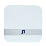 B10 52 Chimes 110dB Doorbell Receiver Low Power Consumption Home Door Tools, EU Plug, AC 90-260V, B10 White EU Plug