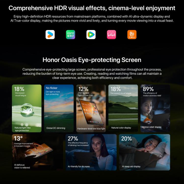 Honor MagicPad3 Pro 13.3 inch WiFi Tablet PC, 16GB+512GB MagicOS 10.0 Qualcomm Snapdragon 8 Lite Gen5 Octa Core, 16GB+512GB