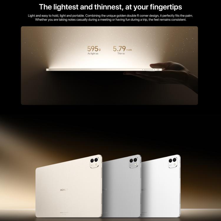 Honor MagicPad3 Pro 13.3 inch WiFi Tablet PC, 12GB+512GB MagicOS 10.0 Qualcomm Snapdragon 8 Lite Gen5 Octa Core, 12GB+512GB