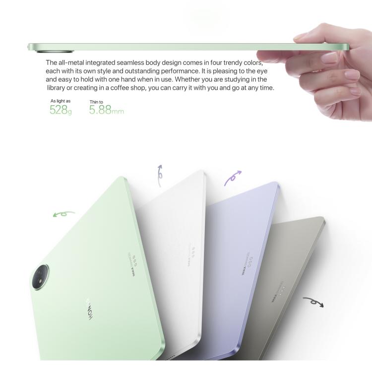 Honor MagicPad3 12.5 inch WiFi Tablet PC, 8GB+256GB MagicOS 9.0.1 Qualcomm Snapdragon 8 Gen3 Octa Core, 8GB+256GB