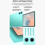 Teclast P50AI WiFi Tablet PC, 6GB+128GB, 11 inch Android 15 Allwinner A733 Octa Core with NPU, P50AI