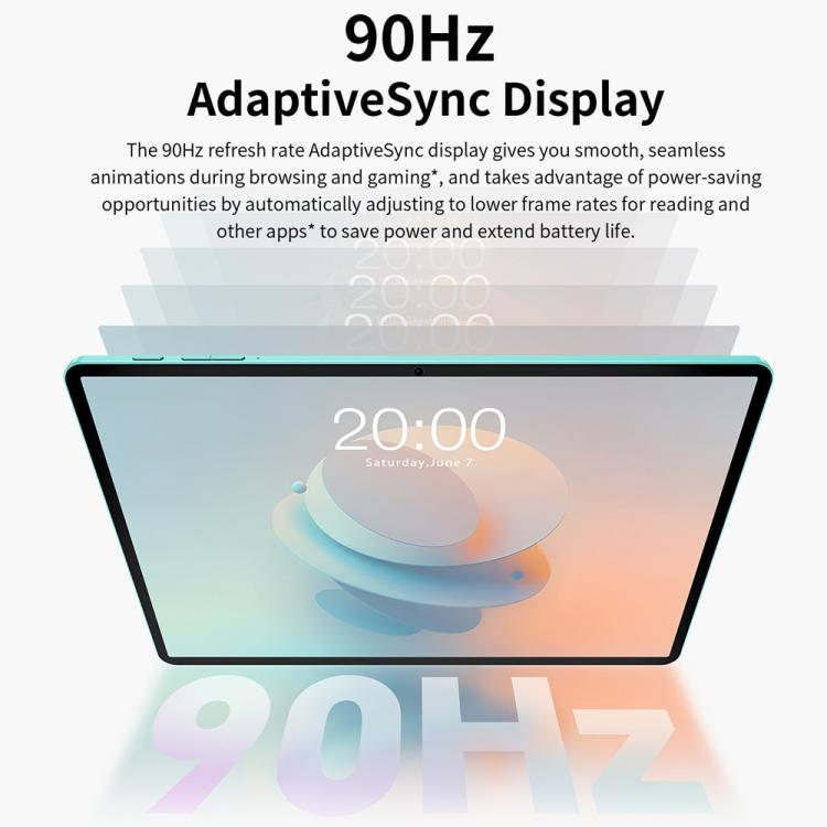 Teclast P50AI WiFi Tablet PC, 6GB+128GB, 11 inch Android 15 Allwinner A733 Octa Core with NPU, P50AI