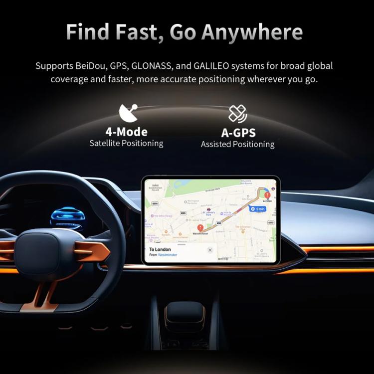 Teclast T65 4G LTE Tablet PC, 8GB+128GB, 13.4 inch Android 15 Unisoc T7280 Octa Core, Support Dual SIM, T65