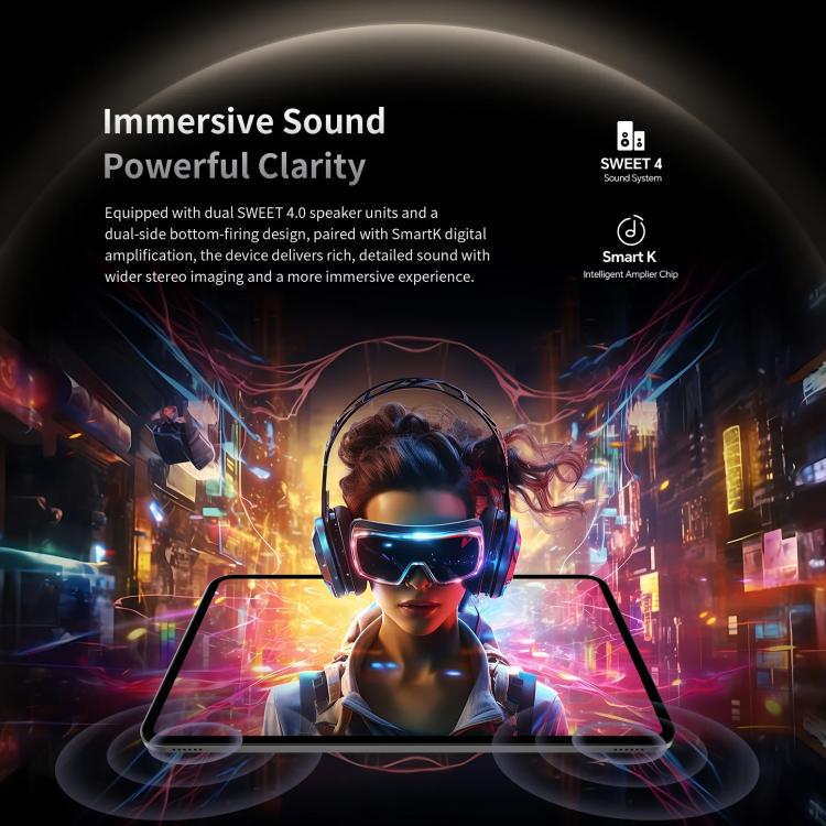 Teclast T65 4G LTE Tablet PC, 8GB+128GB, 13.4 inch Android 15 Unisoc T7280 Octa Core, Support Dual SIM, T65