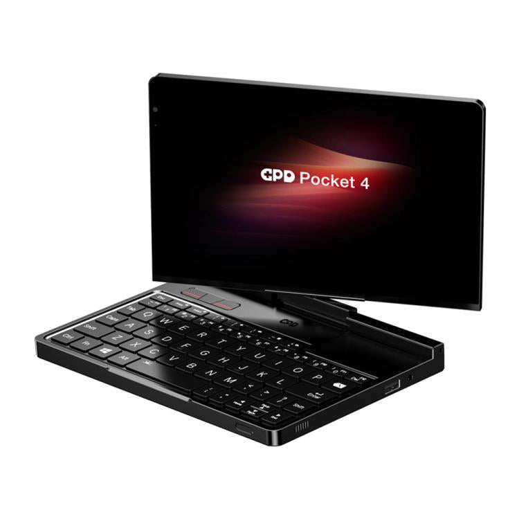 PC portable de jeu GPD Pocket 4, 32 Go + 2 To, écran 8,8 pouces, Windows 11 Famille, processeur AMD Ryzen AI 9 HX 370, prise européenne, Ryzen AI9 32 Go + 2 To
