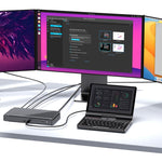 GPD Pocket 4 Handheld-Gaming-PC, 32 GB + 2 TB, 8,8 Zoll, Windows 11 Home, AMD Ryzen AI 9 HX 370, EU-Stecker, Ryzen AI9 32 GB + 2 TB