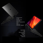 GPD Pocket 4 Handheld-Gaming-PC, 32 GB + 2 TB, 8,8 Zoll, Windows 11 Home, AMD Ryzen AI 9 HX 370, EU-Stecker, Ryzen AI9 32 GB + 2 TB