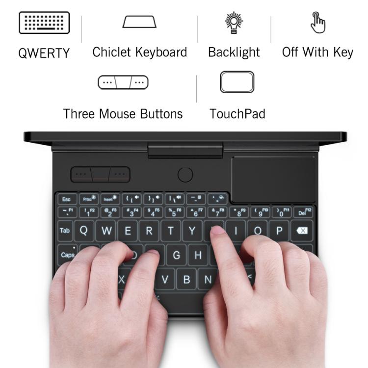 GPD Pocket 3 Handheld PC, 16GB+512GB, 8 inch Windows 11 Home Intel Core i3-1125G4, EU Plug, WMC2572EU, WMC2572UK, WMC2572US