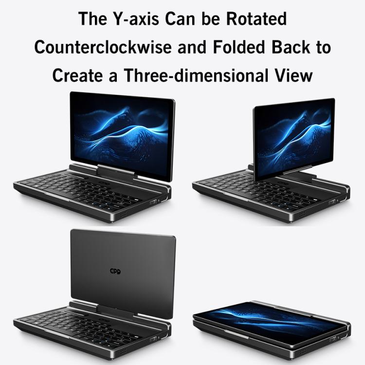 GPD MicroPC 2 Handheld Gaming PC, 16GB+512GB, 7 inch Windows 11 Pro Intel Processor N250, US Plug, WMC2573AU, WMC2573EU, WMC2573UK, WMC2573US