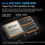 Ulefone Tab A10 Pro Kids Tablet PC, 6GB+128GB, 8.68 inch Android 15 MediaTek Helio G91 Octa Core 4G Network, EU Plug