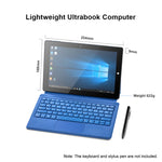 Windows 10 System, Intel Gemini Lake N4120 Quad Core up to 2.6GHz, without Keyboard & Stylus Pen, Support Dual Band WiFi & Bluetooth & TF Card & HDMI, US Plug, PiPO W10 without Keyboard & Stylus Pen