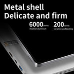 Windows 11 Intel Pentium Gold 8505, Turbo Max 4.4GHz, with Keyboard, Support Wi-Fi6 & BT, Pentium 8505 8GB+512GB