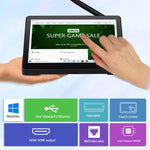 PiPo X9S All-in-One Mini PC, 9.0 inch, 4GB+64GB, Windows 10 Intel Celeron J4105 Quad Core, US Plug, 4GB+64GB