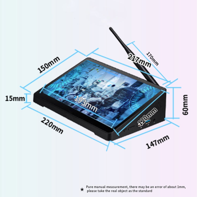 PiPo X9S All-in-One Mini PC, 9.0 inch, 4GB+64GB, Windows 10 Intel Celeron J4105 Quad Core, US Plug, 4GB+64GB