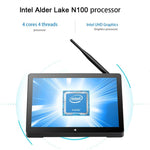 PiPo H10PRO All-in-One Mini PC, 10.1 inch, 8GB+1TB, Windows 11 Intel Alder Lake N100 Quad Core, US Plug, H10PRO 8GB+1TB