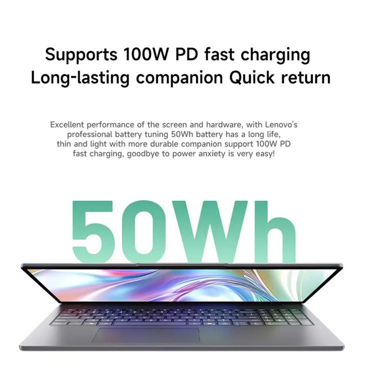 Lenovo XiaoXin 16 2025 Laptop, 16 inch, 24GB+512GB, Windows 11, Intel Core i5-13420H 8-Core, US Plug, XiaoXin 16 2025