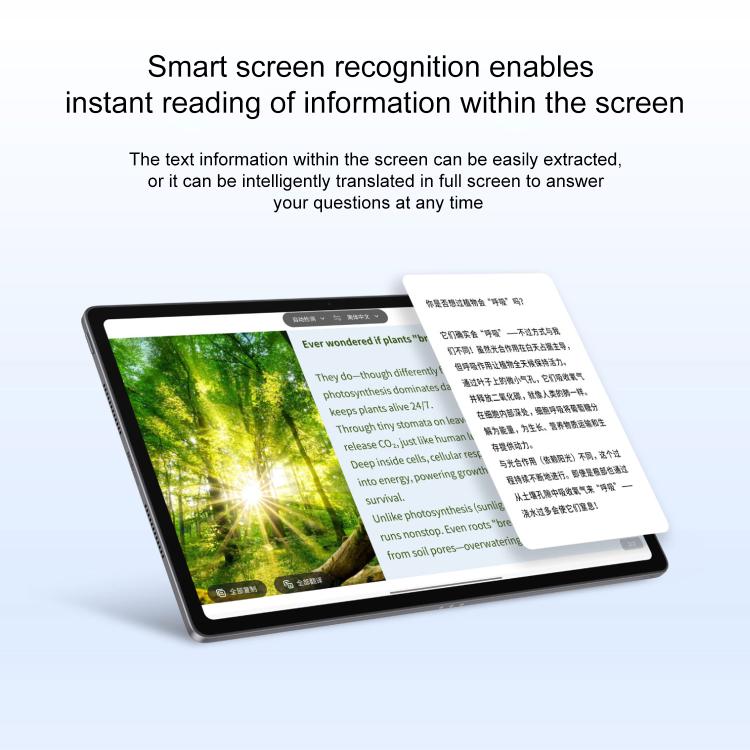 Lenovo Xiaoxin Pad 12.1 inch 2025 WiFi Tablet, 12GB+256GB, MediaTek Dimensity 6400 Octa Core,US Plug, 12GB+256GB