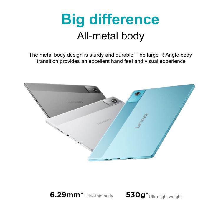 Lenovo Xiaoxin Pad 12.1 inch 2025 WiFi Tablet, 12GB+256GB, MediaTek Dimensity 6400 Octa Core,US Plug, 12GB+256GB