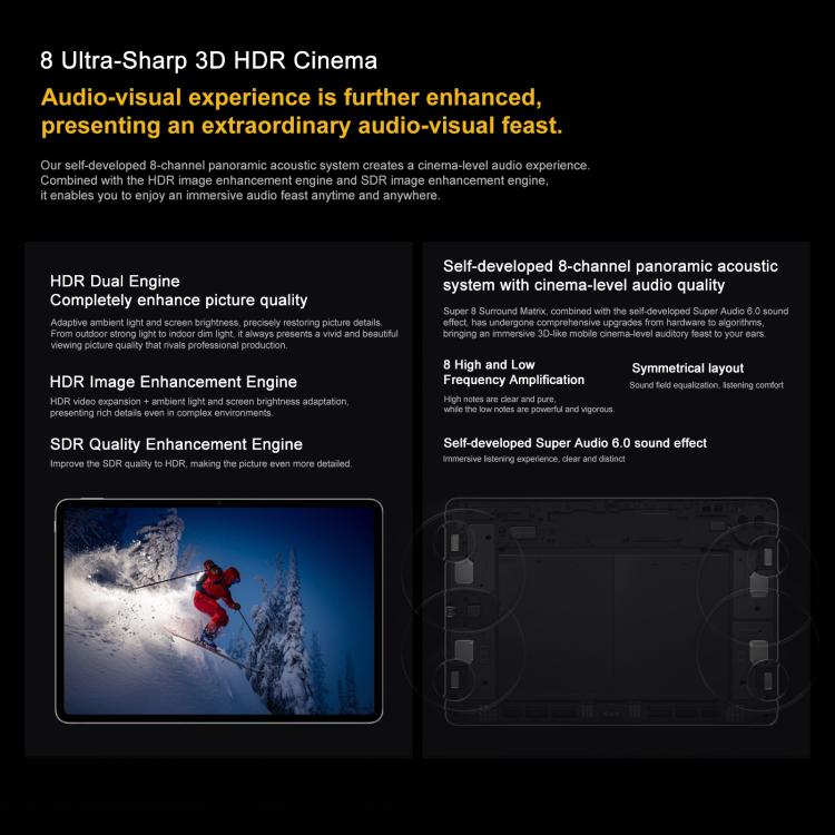 iQOO Pad5 Pro 13 inch Tablet PC, 12GB+256GB, OriginOS 5 MediaTek Dimensity 9400+ Octa Core, 12GB+256GB