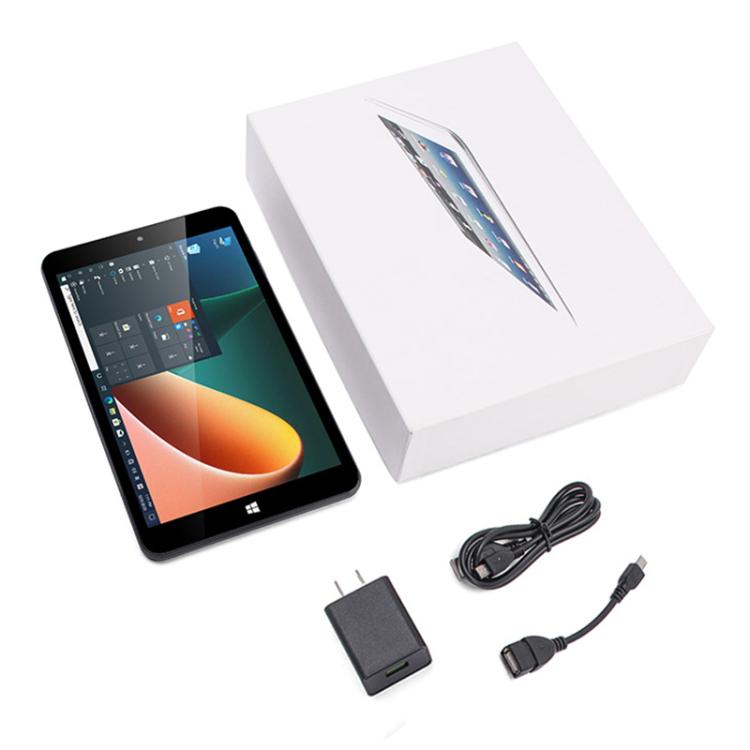 UNIWA WinPad BT802 Tablet PC, 8GB+128GB, 8.0 inch Windows 10 Home Intel Atom Z8300 Quad Core, AU Plug, 8GB+128GB