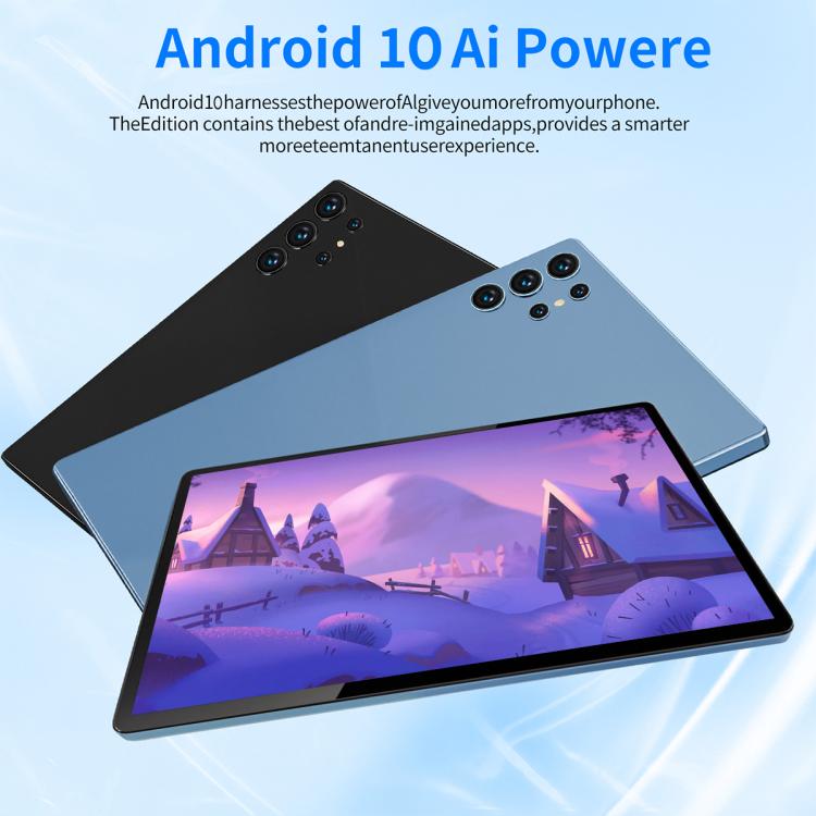 BDF H39 10.1 inch 4G LTE Tablet PC, 6GB+128GB, Android 10 MTK6750 Octa Core, Support Dual SIM, EU Plug, 8GB+256GB, EU Plug