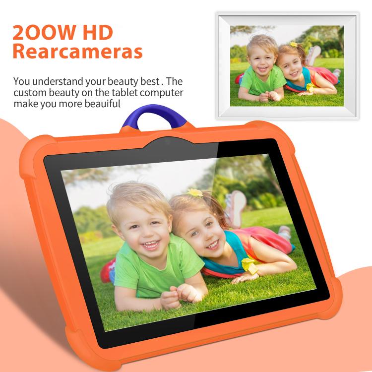 BDF C8 7 inch WiFi Kids Tablet PC, 1GB+16GB, Android 8.1 MTK6735 Octa Core CPU, US Plug, 3GB+32GB