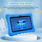 BDF T7 7 inch WiFi Kids Tablet PC with Silicone Case, 1GB+16GB, Android 8.1 MTK6735 Quad Core CPU, US Plug, 3GB+32GB