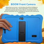 BDF T7 7 inch WiFi Kids Tablet PC with Silicone Case, 2GB+32GB, Android 8.1 MTK6735 Quad Core CPU, US Plug, 4GB+64GB