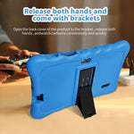 BDF T7 7 inch WiFi Kids Tablet PC with Silicone Case, 2GB+32GB, Android 8.1 MTK6735 Quad Core CPU, US Plug, 4GB+64GB