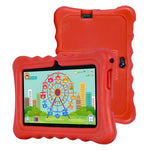 BDF T7 7 inch WiFi Kids Tablet PC with Silicone Case, 2GB+32GB, Android 8.1 MTK6735 Quad Core CPU, US Plug, 4GB+64GB