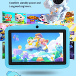 BDF 7 inch WiFi Kids Tablet PC with Mushroom Silicone Case, 1GB+16GB, Android 8.1 MTK6735 Quad Core CPU, US Plug, 3GB+32GB