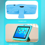 BDF 7 inch WiFi Kids Tablet PC with Mushroom Silicone Case, 1GB+16GB, Android 8.1 MTK6735 Quad Core CPU, US Plug, 3GB+32GB