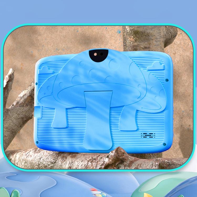 BDF 7 inch WiFi Kids Tablet PC with Mushroom Silicone Case, 1GB+16GB, Android 8.1 MTK6735 Quad Core CPU, US Plug, 3GB+32GB