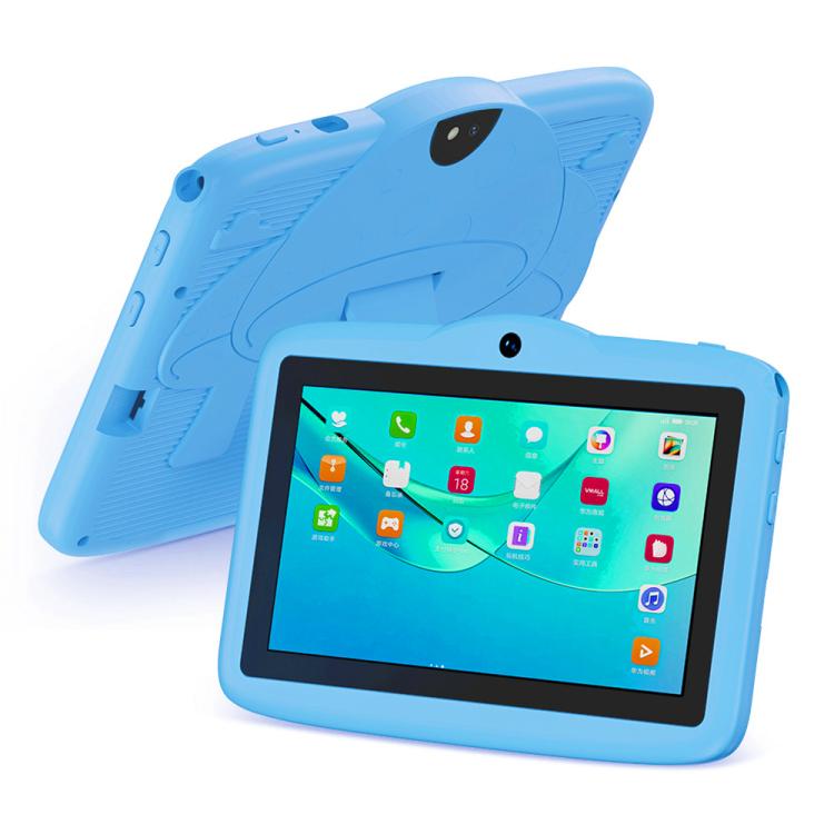 BDF 7 inch WiFi Kids Tablet PC with Mushroom Silicone Case, 2GB+32GB, Android 8.1 MTK6735 Quad Core CPU, US Plug, 4GB+64GB