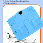 BDF 7 inch WiFi Kids Tablet PC with Mushroom Silicone Case, 2GB+32GB, Android 8.1 MTK6735 Quad Core CPU, US Plug, 4GB+64GB