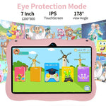 BDF 7 inch WiFi Kids Tablet PC with Spaceman Silicone Case, 2GB+32GB, Android 8.1 MTK6735 Quad Core CPU, US Plug, 4GB+64GB