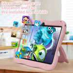 BDF 7 inch WiFi Kids Tablet PC with Spaceman Silicone Case, 2GB+32GB, Android 8.1 MTK6735 Quad Core CPU, US Plug, 4GB+64GB