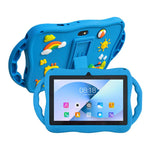 BDF 7 inch WiFi Kids Tablet PC with Giraffe Silicone Case, 2GB+32GB, Android 8.1 MTK6735 Quad Core CPU, US Plug, 4GB+64GB