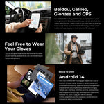 HOTWAV Tab R9 Pro IP68/IP69K Rugged Tablet, 6GB+256GB, 11 inch Android 14 Unisoc T606 Octa Core 4G Network, Global Version with Google Play, EU Plug, Tab R9 Pro