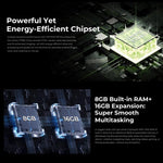 HOTWAV Tab R9 Plus IP68/IP69K Rugged Tablet, 8GB+512GB, 11 inch Android 14 Unisoc T7280 Octa Core 4G Network, Global Version with Google Play, EU Plug, Tab R9 Plus