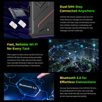 HOTWAV Tab R9 Ultra IP68/IP69K Rugged Tablet, 8GB+512GB, 11 inch Android 15 Unisoc T8200 Octa Core 5G Network, Global Version with Google Play, EU Plug, Tab R9 Ultra