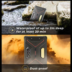 HOTWAV Tab R9 Ultra IP68/IP69K Rugged Tablet, 8GB+512GB, 11 inch Android 15 Unisoc T8200 Octa Core 5G Network, Global Version with Google Play, EU Plug, Tab R9 Ultra