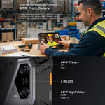 Ulefone Armor Pad 5 Pro Rugged Tablet PC, 12GB+512GB, 11 inch Android 15 MediaTek Dimensity 7400X Octa Core 5G Network, EU Plug, Armor Pad 5 Pro