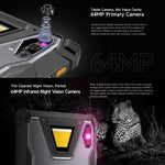 Ulefone Armor Pad 5 Pro Rugged Tablet PC, 12GB+512GB, 11 inch Android 15 MediaTek Dimensity 7400X Octa Core 5G Network, EU Plug, Armor Pad 5 Pro