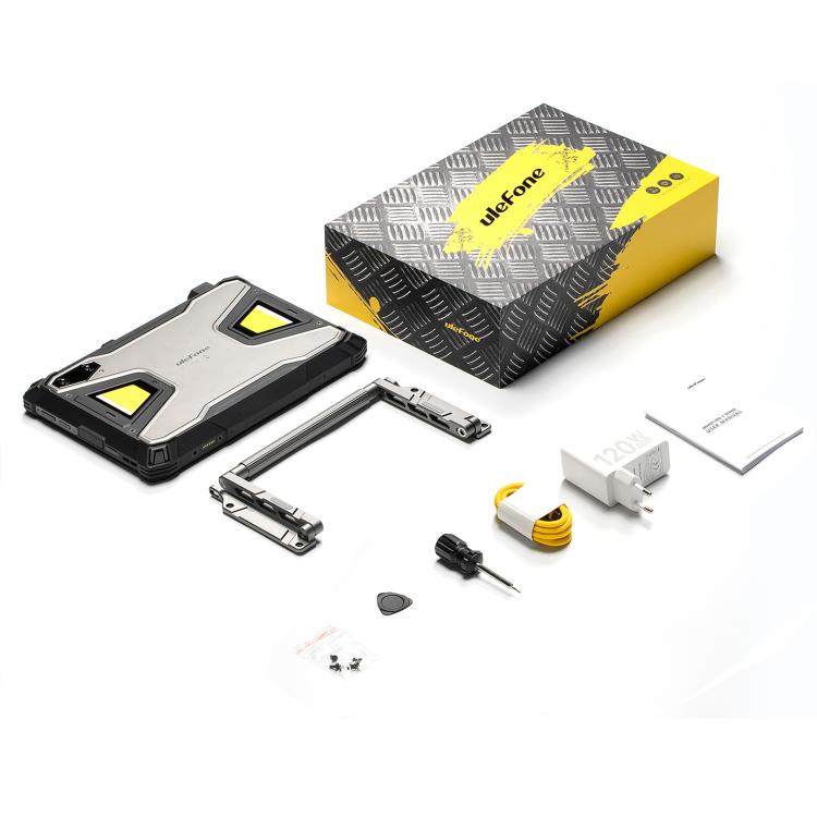 Ulefone Armor Pad 5 Pro Rugged Tablet PC, 12GB+512GB, 11 inch Android 15 MediaTek Dimensity 7400X Octa Core 5G Network, EU Plug, Armor Pad 5 Pro